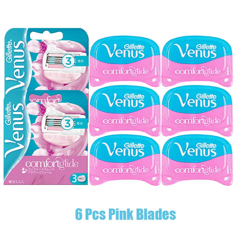 Gillette Venus Safety Razor for Women Face Arm Leg Hair Machine for Shaving Shaver 3/5 Layers Razor Blades Barber Shaving Razor