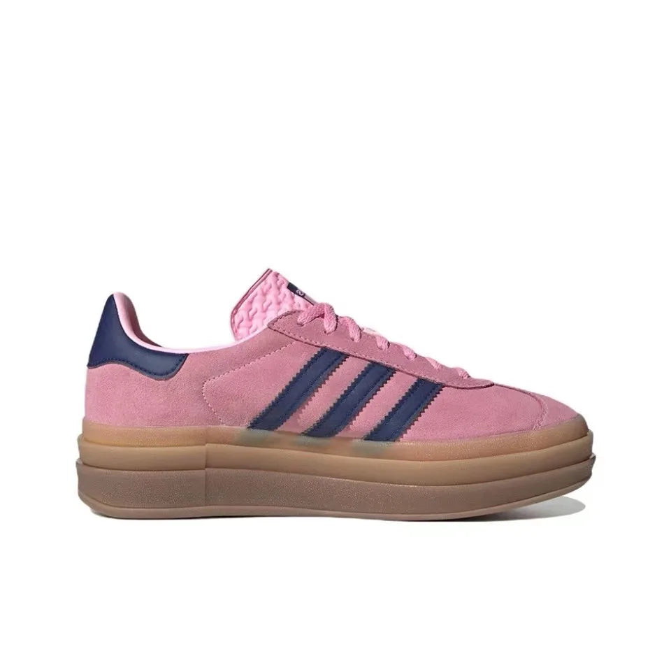 Adidas Gazelle Bold "Miami" Men's and Women's Unisex Skateboard Casual Classic Low-Top Retro Sneakers Shoes