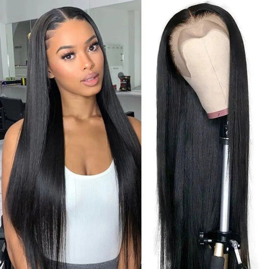 13*4 Lace Front Wigs Straight Wigs with High Quality Synthetic Hair Wigs and Good Texture