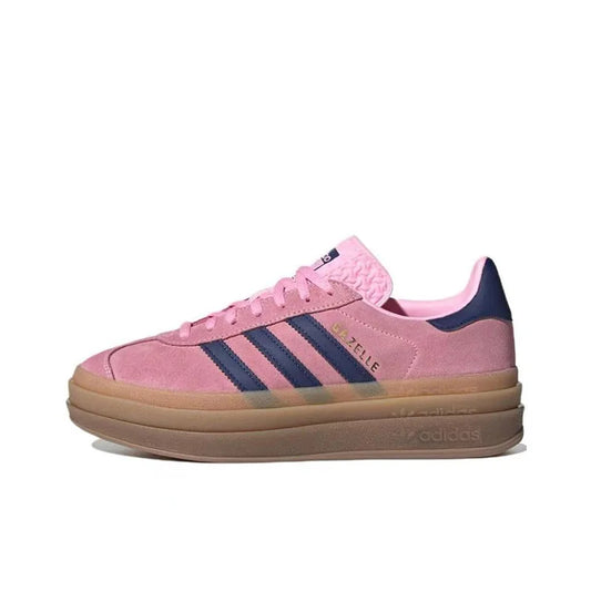 Adidas Gazelle Bold "Miami" Men's and Women's Unisex Skateboard Casual Classic Low-Top Retro Sneakers Shoes