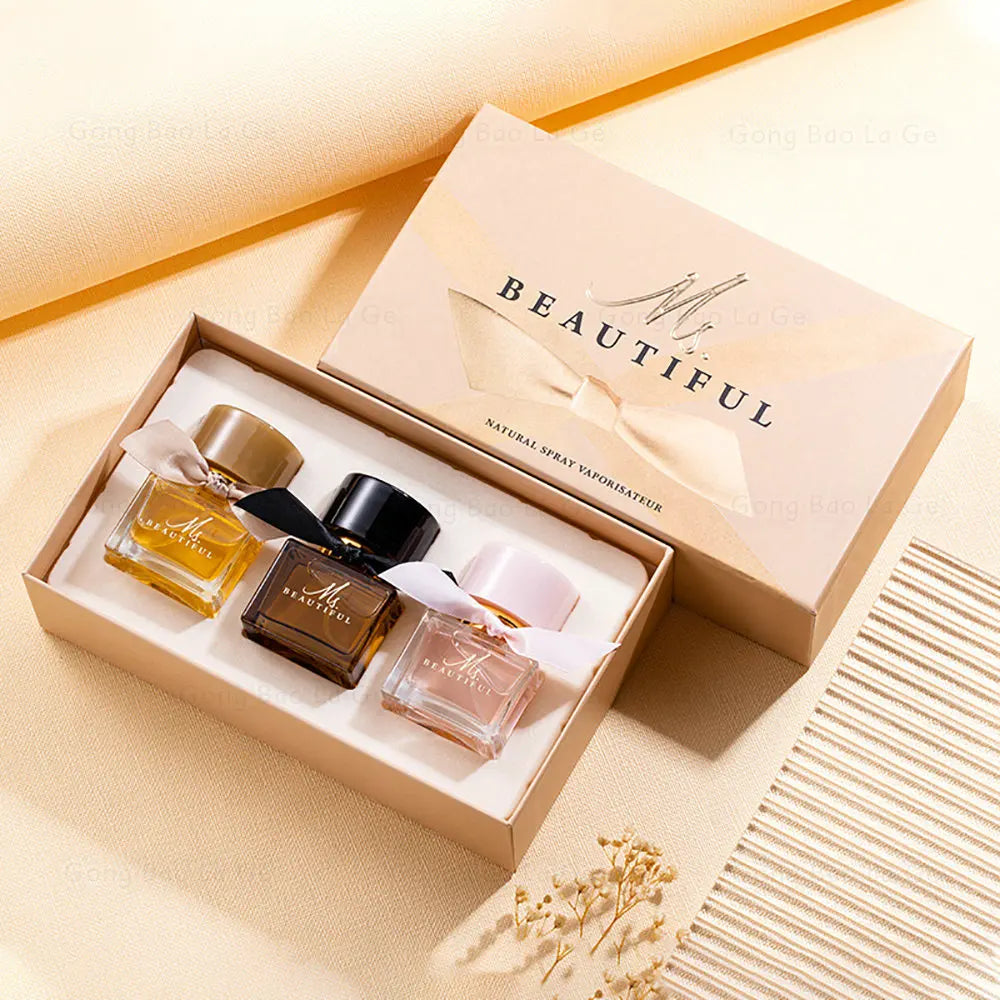 Beautiful Life Perfume Women Gift Box 75ml Three Piece Set Lasting Fragrance Fragrancy духи Floral Scent Pheromone Eau De Parfum