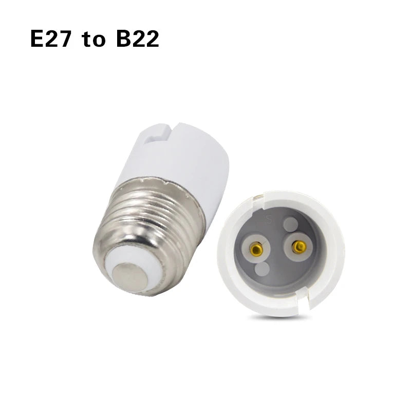 1PCS E27 Male to E14 G9 E12 B22 G4 MR16 GU10 Female Lamp Base Lamp Holder Converter Socket Adapter For LED Corn Bulb light