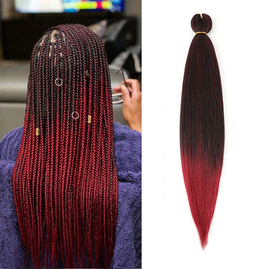 20inch 26inch Synthetic Braiding Hair Ombre Braiding Hair Packs Jumbo Braid Hair For Women Wholesale 613# 99j 27# 30#