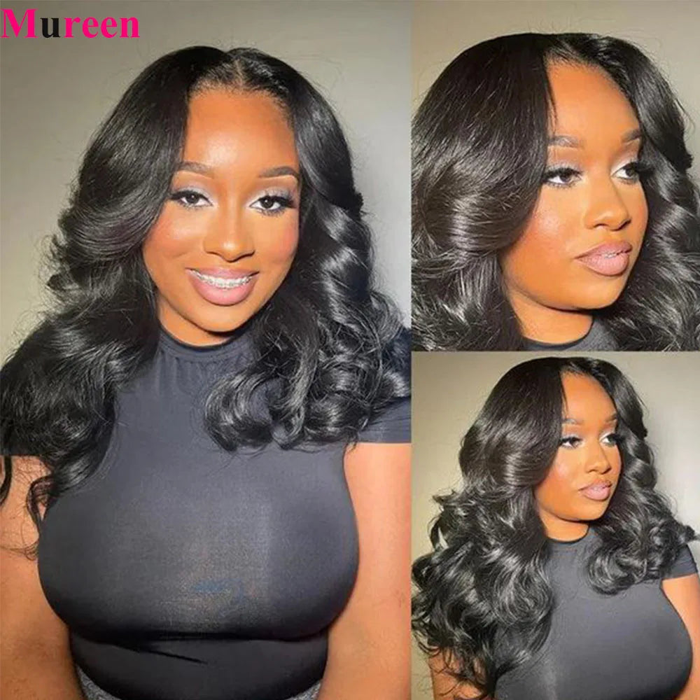 250% Density Body Wave Wear And Go Glueless Bob Wig For Women Ready To Wear Human Hair Wigs 4x4 Lace Closure Wig Human Hair