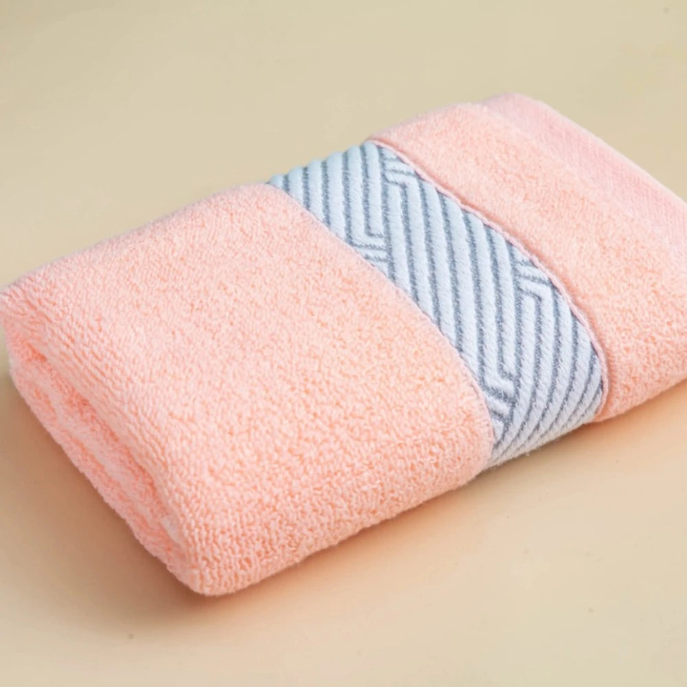 Pure Cotton Towel 35x75cm Long Staple Cotton Towels Quick-Dry Thicken Soft Face Towels Absorbent