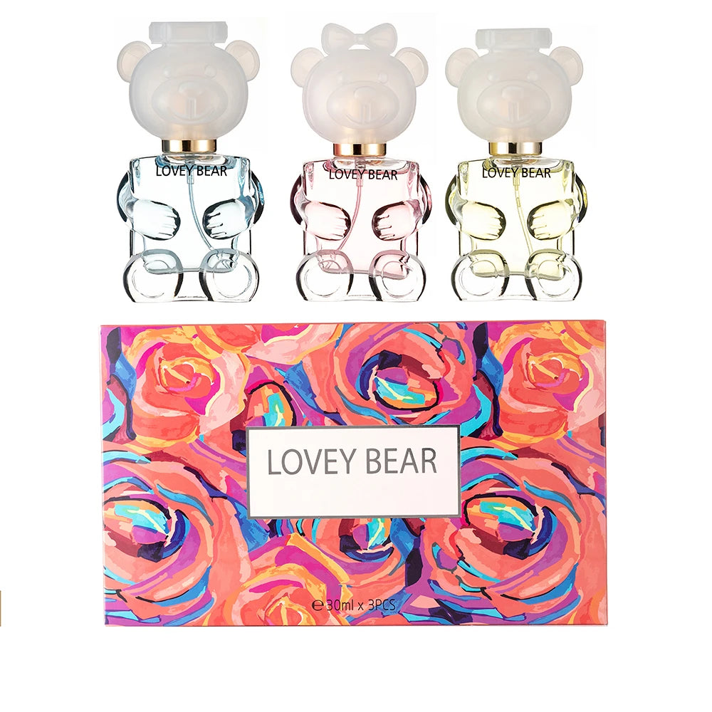 Cute Bear Women Eau De Parfum Spray High Quality Elegant Perfume Lasting Love Fragrance Musk Pheromone Light Men‘ Fragrance